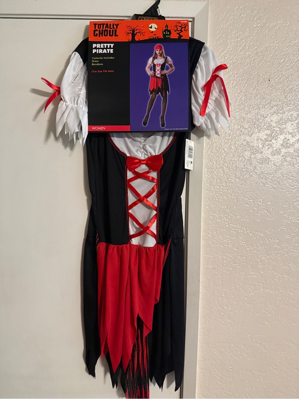 Totally Ghoul Pretty Pirate Costume Women's One Size Fits Most